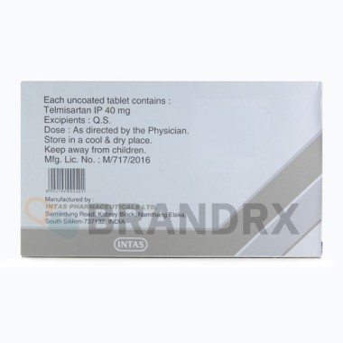 Sartel 40 mg Intas Pharmaceuticals